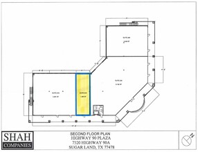 7320 Highway 90A, Sugar Land, TX for lease Floor Plan- Image 2 of 3