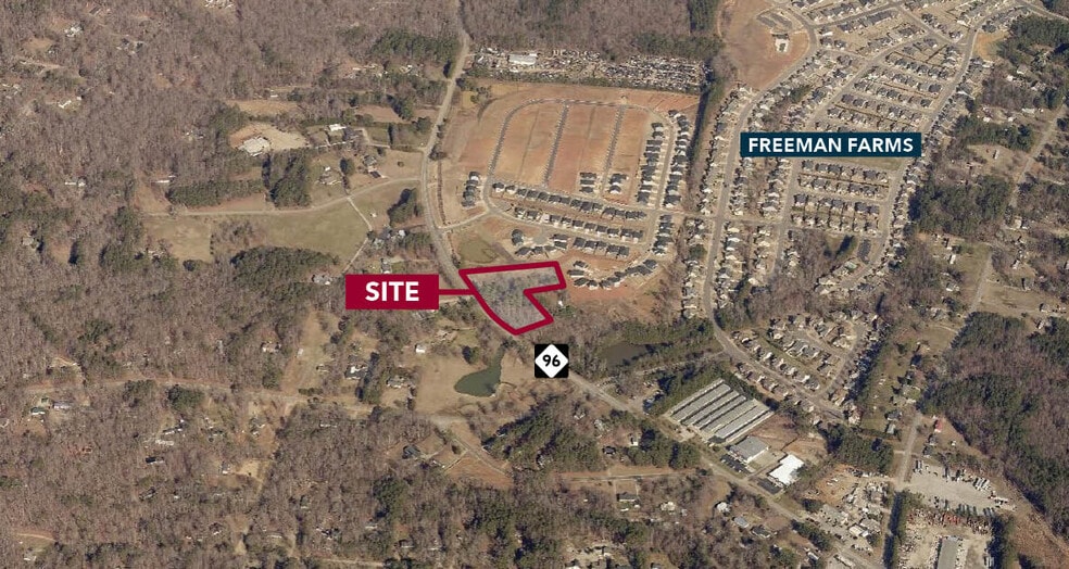 0 NC 96 Hwy, Youngsville, NC for sale - Aerial - Image 2 of 3