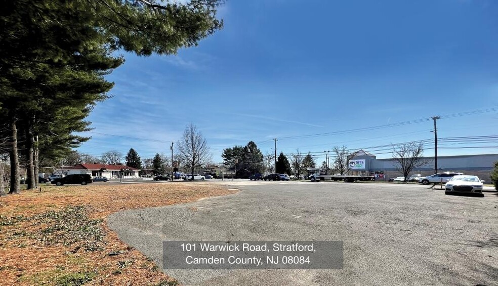 101 Warwick Rd, Stratford, NJ for lease - Primary Photo - Image 1 of 7