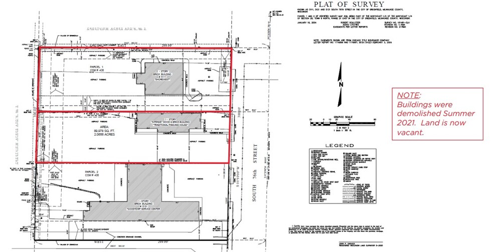 5111-5121 S 76th St, Greendale, WI for lease - Site Plan - Image 2 of 3