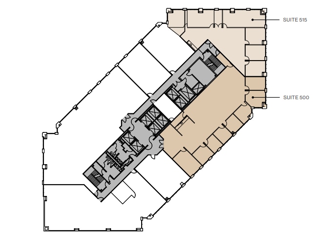 501 W Broadway, San Diego, CA for lease Floor Plan- Image 1 of 5