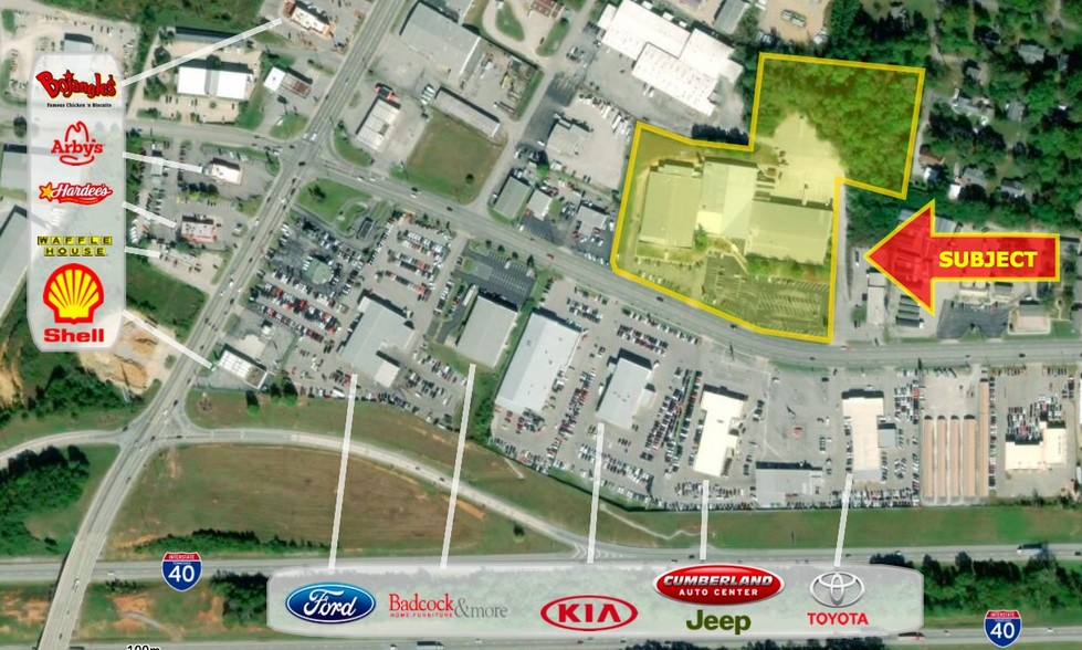 1555 Interstate Dr, Cookeville, TN for sale - Building Photo - Image 1 of 1