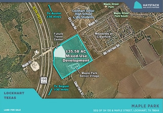 SH 130, Lockhart, TX - AERIAL  map view