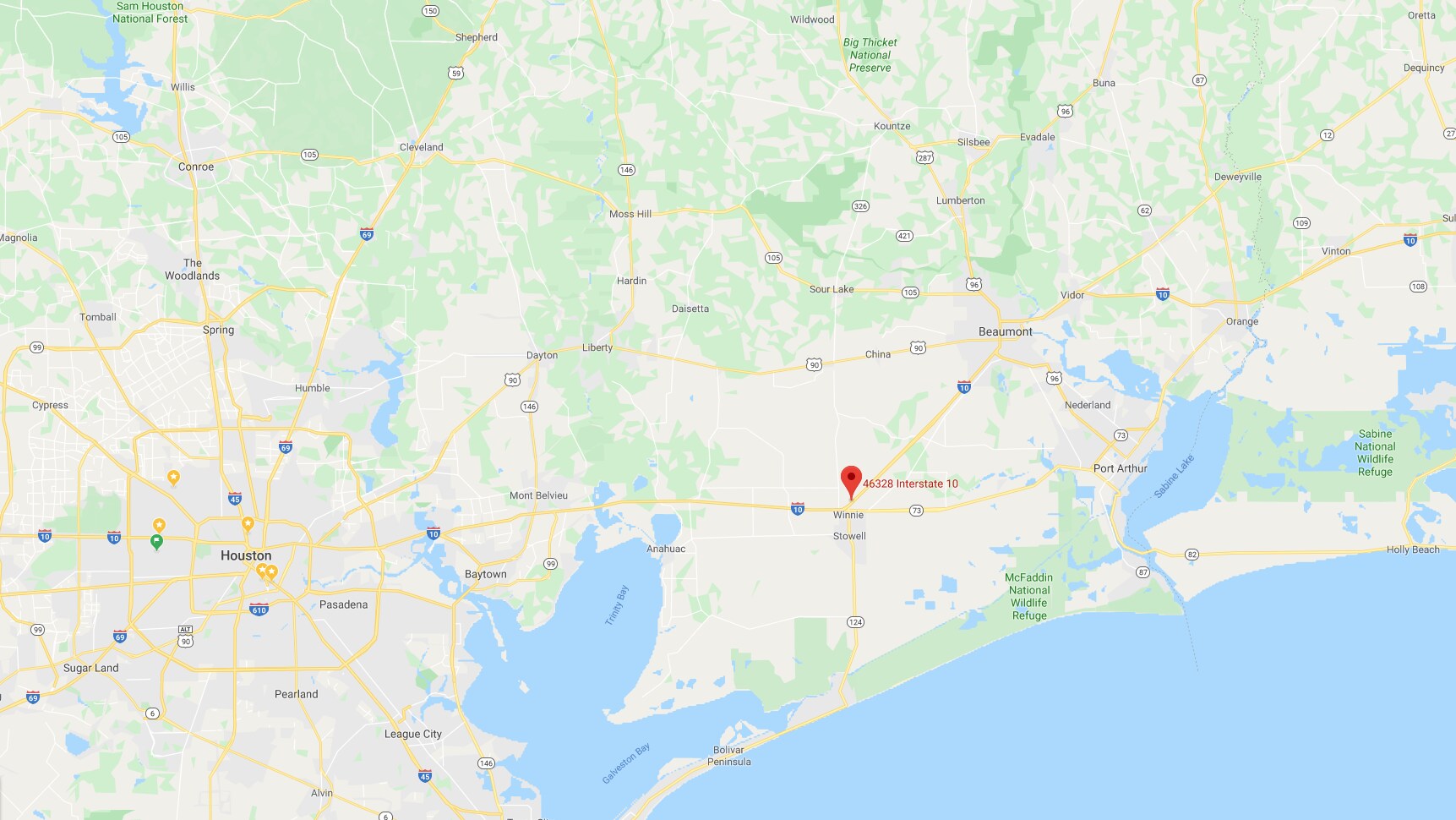 46328 Interstate 10, Winnie, TX 77665 Retail for Sale