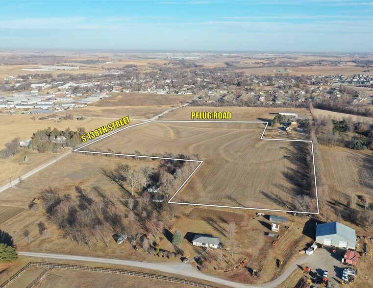 Pflug Road, Springfield, NE for sale - Aerial - Image 1 of 1