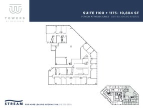 10370 Richmond Ave, Houston, TX for lease Floor Plan- Image 1 of 2