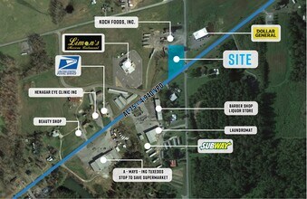 16996 Broad St, Henagar, AL - AERIAL  map view