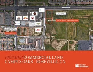 More details for Campus Oaks, Roseville, CA - Land for Sale
