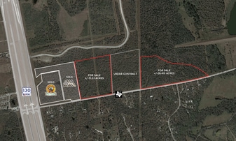 10 Acres - 59 Acres on FM 1185 - Owner Financed Property