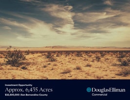 Barstow Development Deal - 6,435 ACRES - Golf Course
