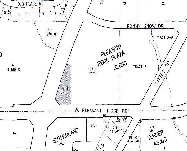 5775 W Pleasant Ridge Rd, Arlington, TX for sale Plat Map- Image 1 of 1