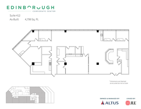 3300 Edinborough Way, Edina, MN for lease Floor Plan- Image 1 of 2