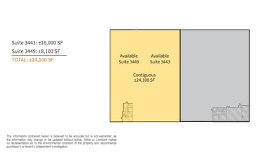 3439-3455 Steen St, San Antonio, TX for lease Floor Plan- Image 2 of 2