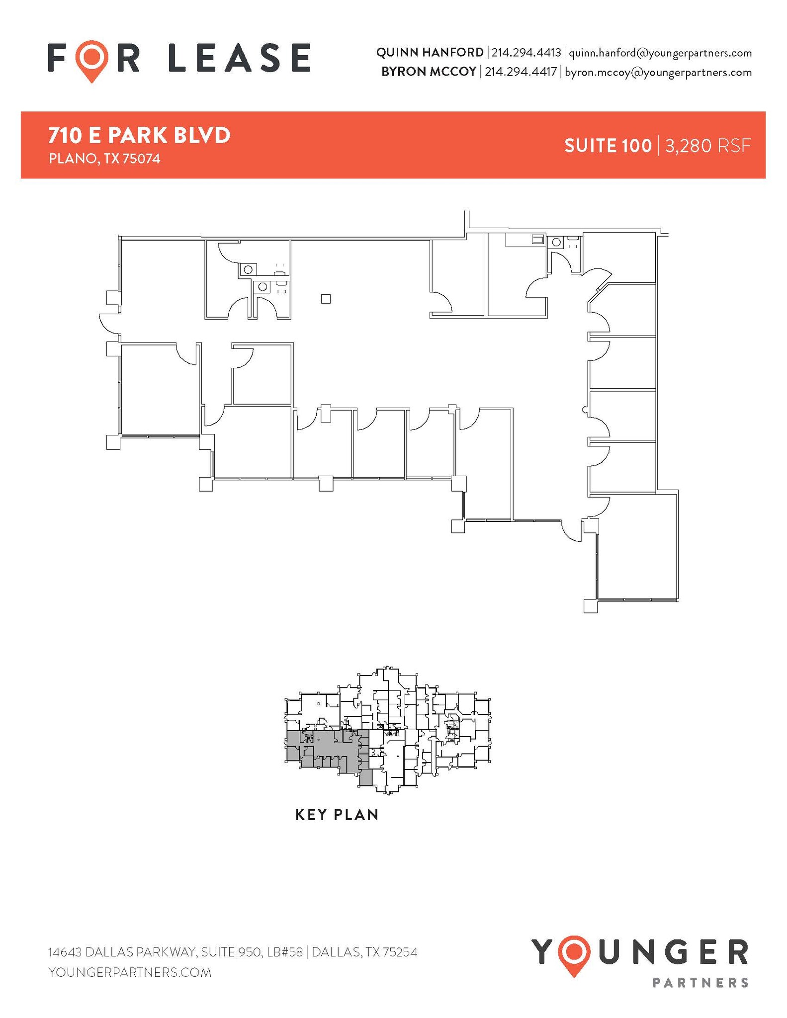 700-730 E Park Blvd, Plano, TX for lease Floor Plan- Image 1 of 1