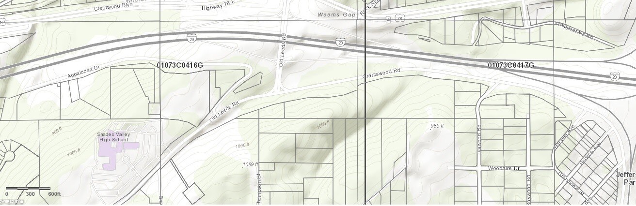 6255 Old Leeds Rd, Birmingham, AL for sale Plat Map- Image 1 of 4