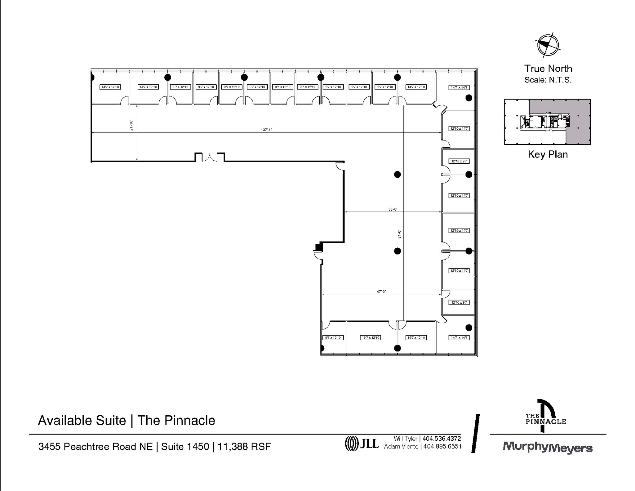 3455 Peachtree Rd NE, Atlanta, GA for lease Floor Plan- Image 1 of 1