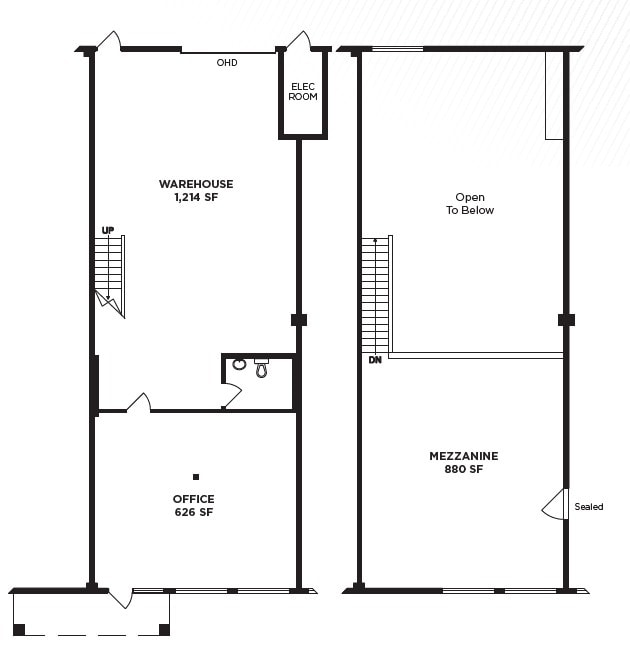 19257 Enterprise Way, Surrey, BC for lease Floor Plan- Image 1 of 5