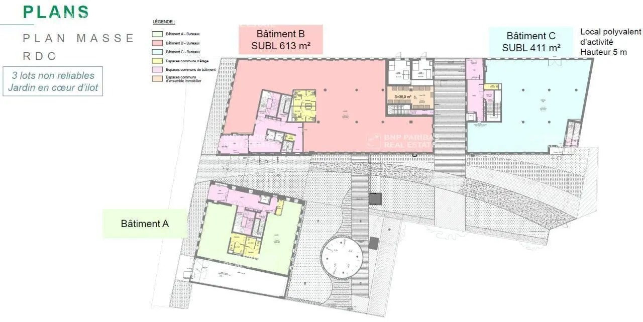 Office in Villeurbanne for lease Floor Plan- Image 1 of 18