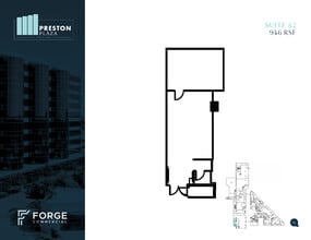 17950 Preston Rd, Dallas, TX for lease Floor Plan- Image 1 of 1