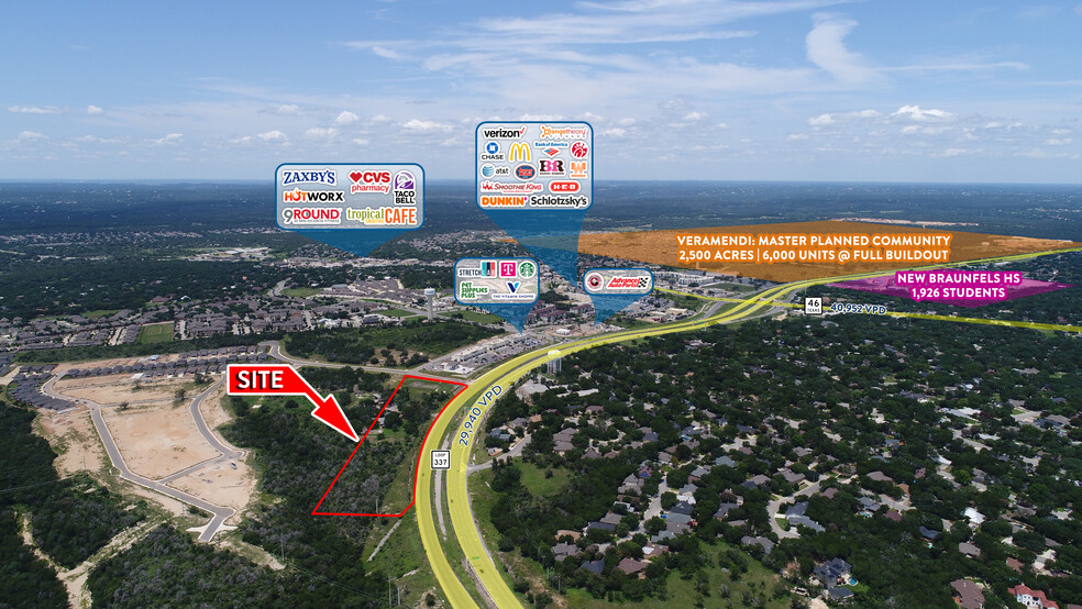 Paladora Dr, New Braunfels, TX for lease - Building Photo - Image 1 of 4