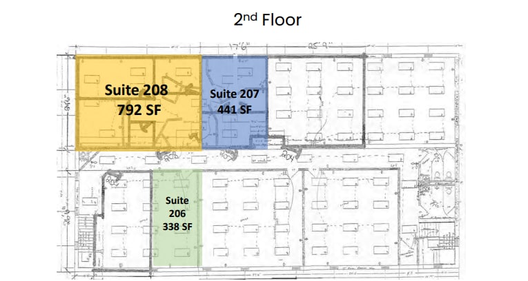 7671 Central Ave NE, Fridley, MN for lease Floor Plan- Image 1 of 5