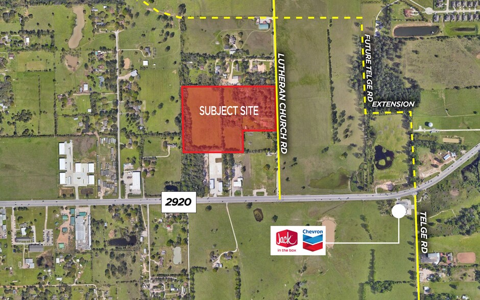 0 Lutheran Church Rd, Tomball, TX for sale - Building Photo - Image 1 of 1