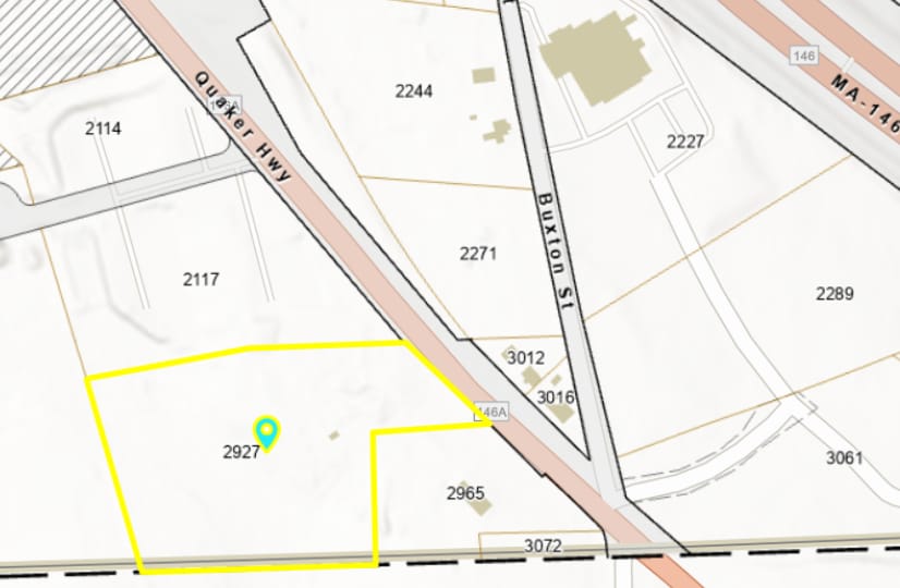 1061 Quaker Highway hwy, Uxbridge, MA for sale - Building Photo - Image 2 of 6