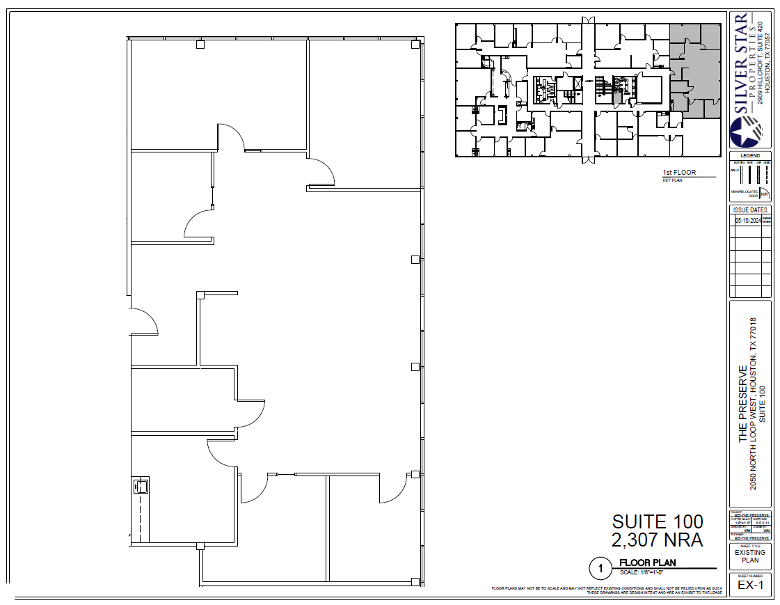 2000 N Loop Fwy W, Houston, TX for lease Floor Plan- Image 1 of 1