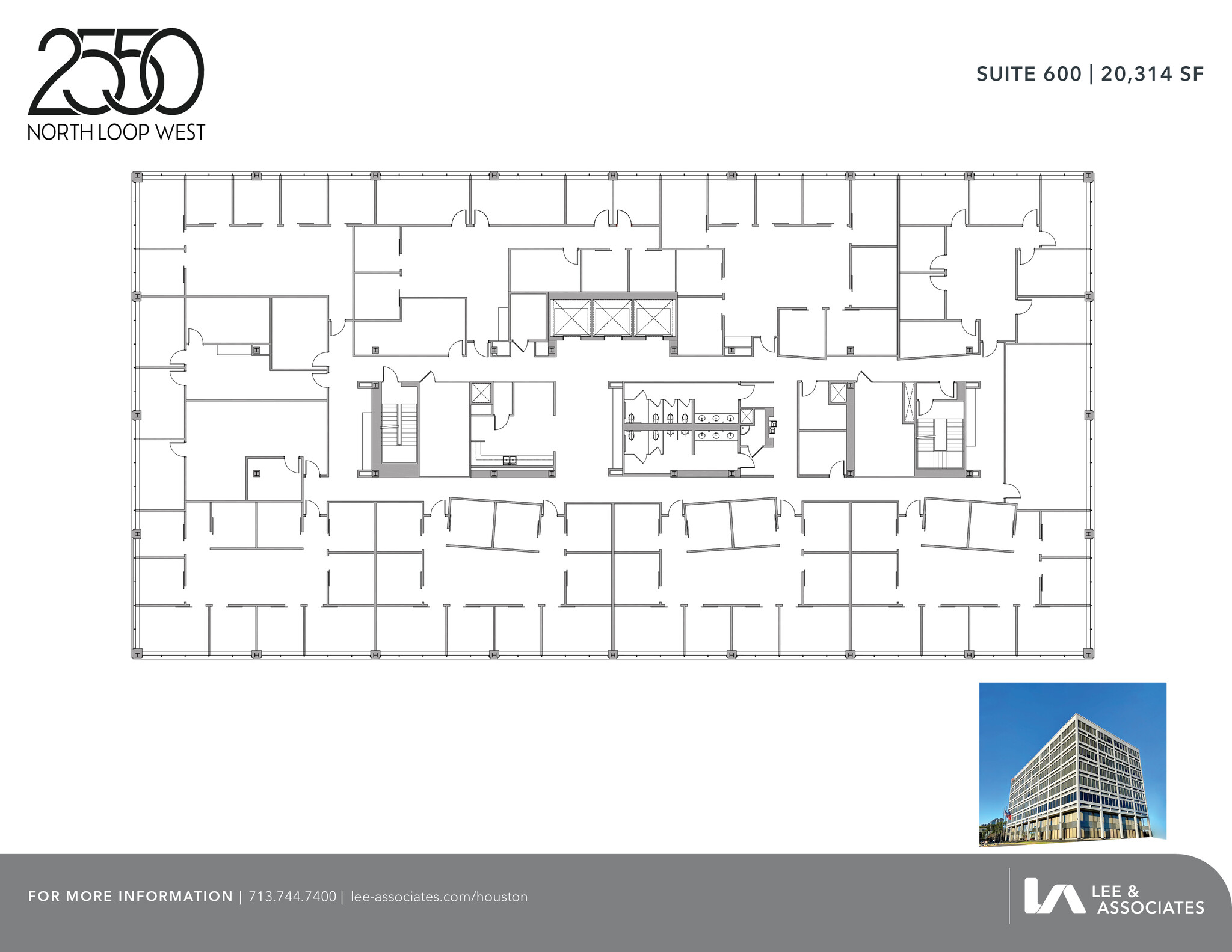 2550 N Loop Fwy W, Houston, TX for lease Floor Plan- Image 1 of 1