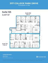 3117 College Park Dr, The Woodlands, TX for lease Floor Plan- Image 1 of 1