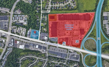3365 Washtenaw Ave, Ann Arbor, MI - AERIAL  map view