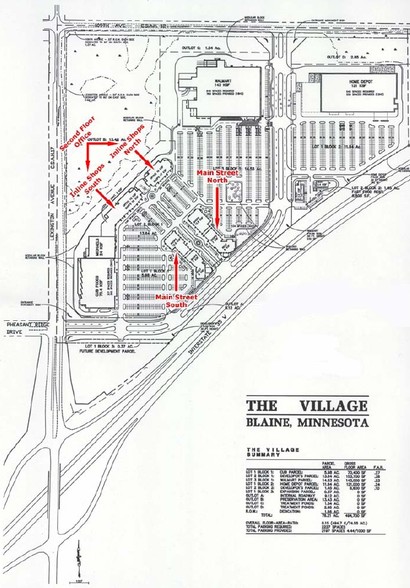 4405 Pheasant Ridge Dr NE, Blaine, MN for sale - Site Plan - Image 1 of 1