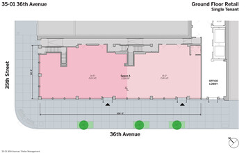 3501 36th Ave, Astoria, NY for lease Floor Plan- Image 1 of 2