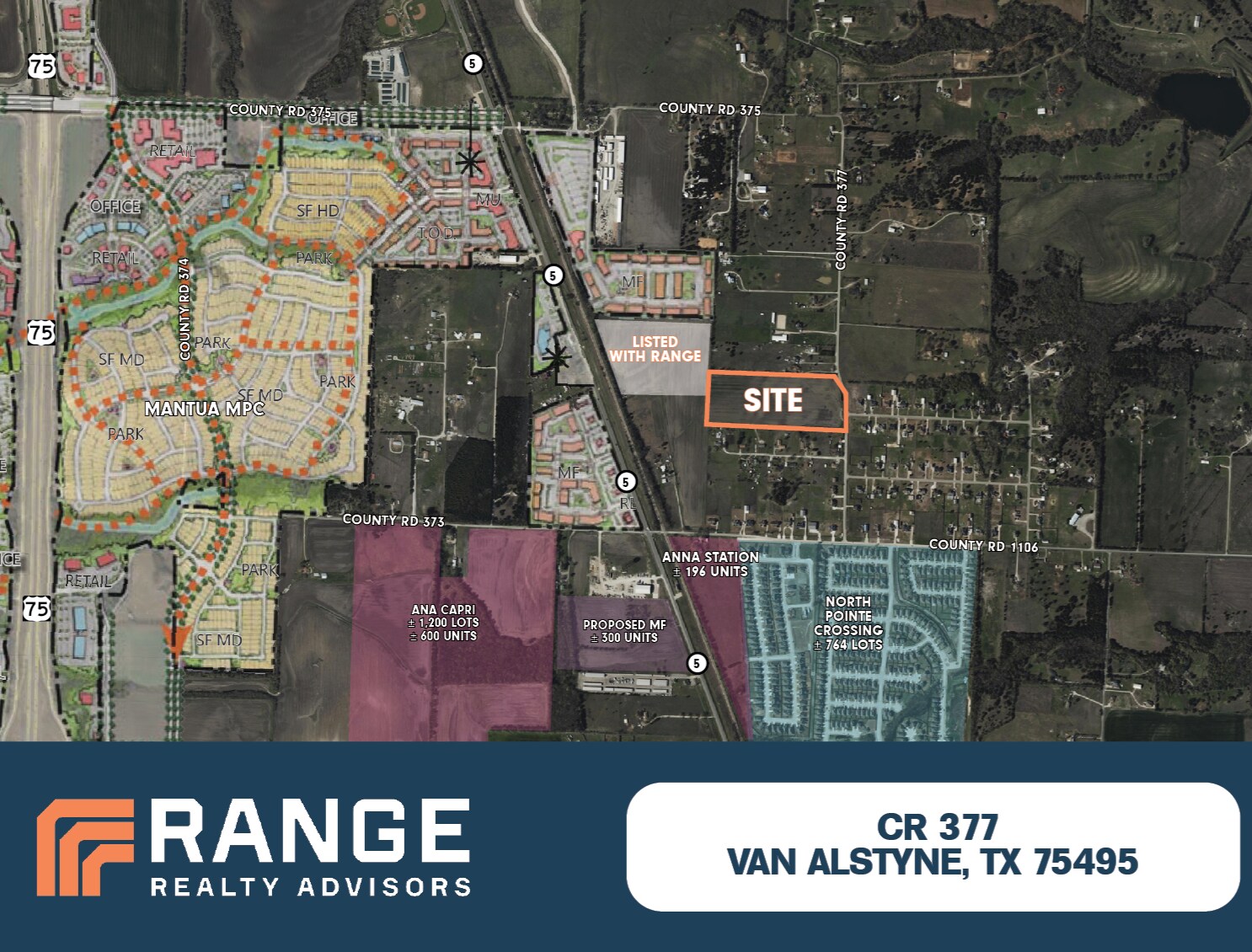 CR 377, Van Alstyne, TX for sale Primary Photo- Image 1 of 1