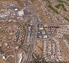 17100 E Shea Blvd, Fountain Hills, AZ - AERIAL  map view