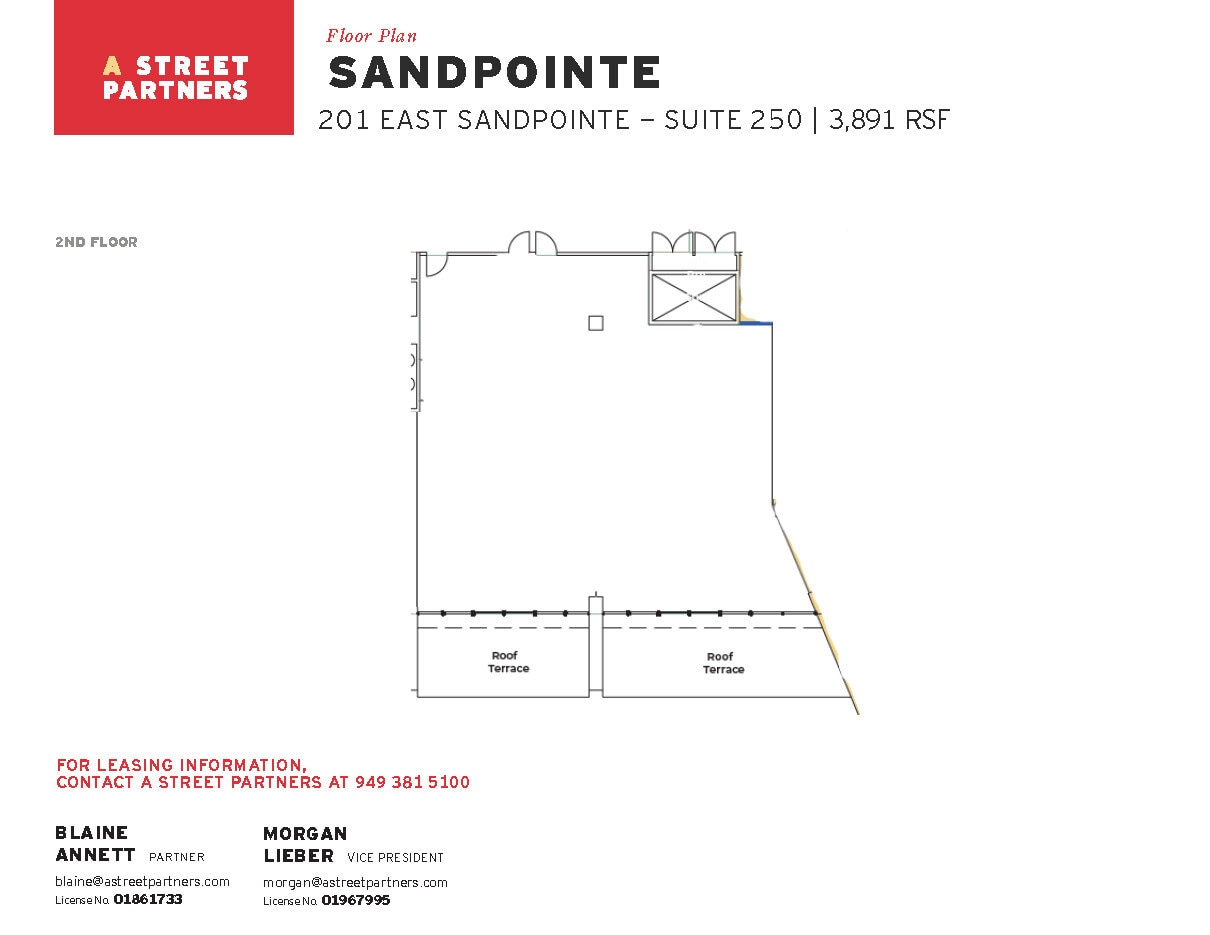 200 E Sandpointe Ave, Santa Ana, CA for lease Floor Plan- Image 1 of 1