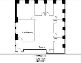 183 Madison Ave, New York, NY for lease Floor Plan- Image 1 of 1