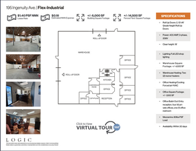 265 Ingenuity Ave, Sparks, NV for lease Floor Plan- Image 1 of 5