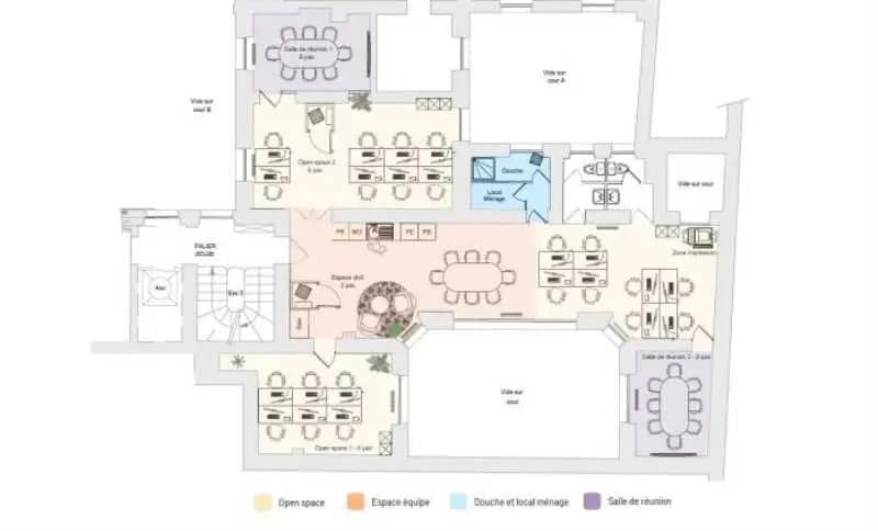 48 Rue Montmartre, Paris for lease - Floor Plan - Image 2 of 6