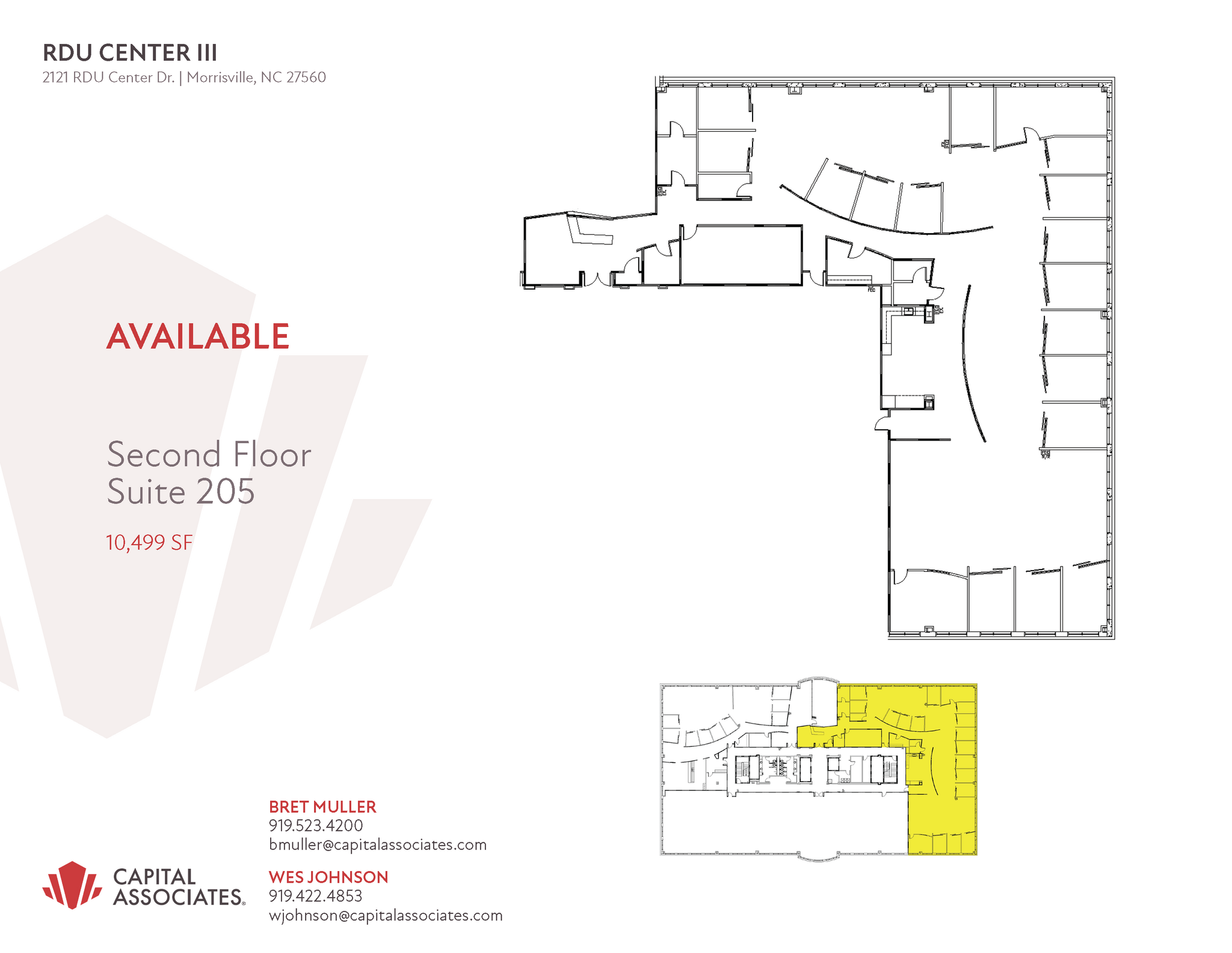 2121 RDU Center Dr, Morrisville, NC for lease Floor Plan- Image 1 of 1