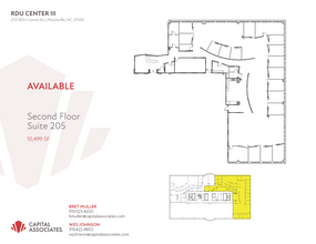 2121 RDU Center Dr, Morrisville, NC for lease Floor Plan- Image 1 of 1