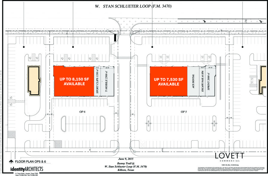 W Stan Schlueter Loop, Killeen, TX for lease - Floor Plan - Image 2 of 4