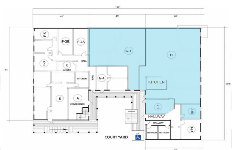 550 Main St, Placerville, CA for lease Floor Plan- Image 1 of 1