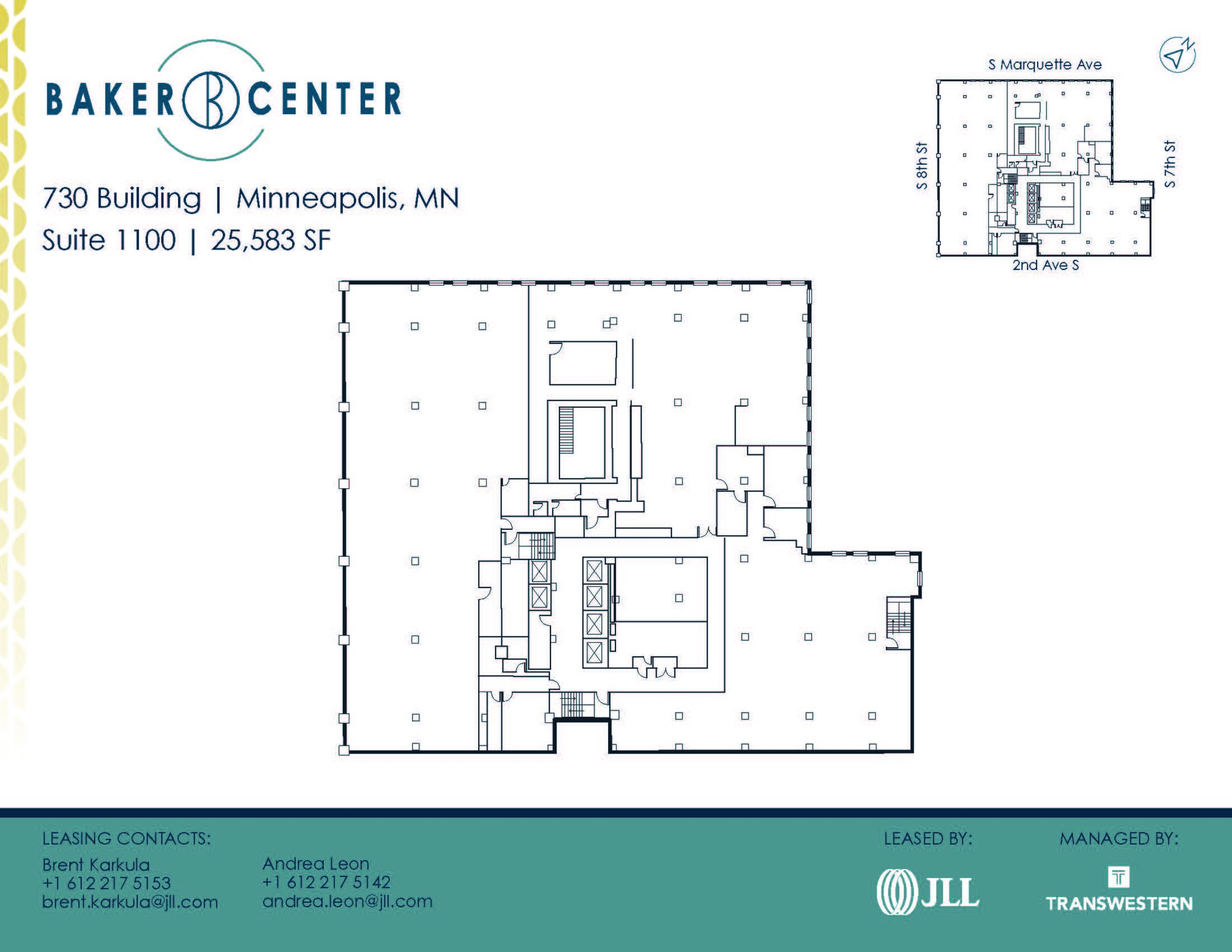 733 Marquette Ave, Minneapolis, MN for lease Floor Plan- Image 1 of 1