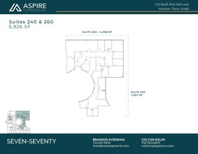 770 S Post Oak Ln, Houston, TX for lease Floor Plan- Image 2 of 2