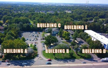 5214-5226 S East St, Indianapolis, IN - AERIAL  map view