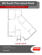 300 S Pine Island Rd, Plantation, FL for lease Floor Plan- Image 1 of 1