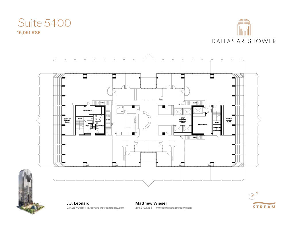 2200 Ross Ave, Dallas, TX for lease Floor Plan- Image 1 of 1