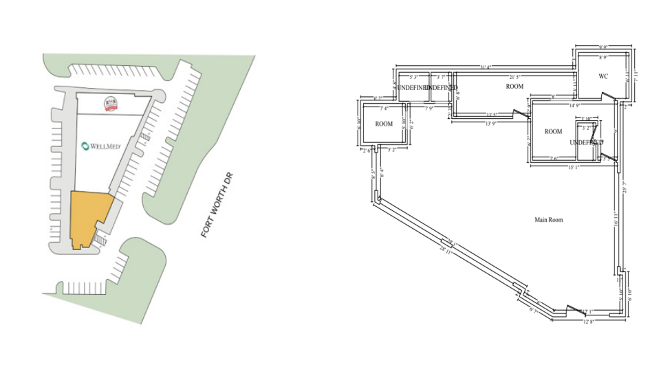 500 Fort Worth Dr, Denton, TX for lease - Site Plan - Image 3 of 3