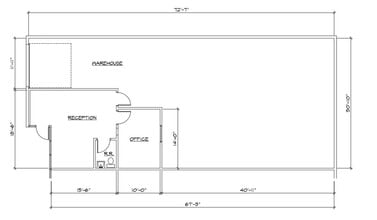 1325 Whitlock Ln, Carrollton, TX for lease Floor Plan- Image 1 of 1